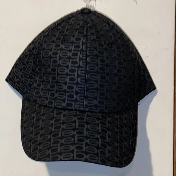 ♣️🩶♣️NWT BEBE All OverLogo 💯% Cotton Hat - Picture 12 of 16